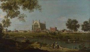 Eton College, c.1754 by Giovanni Antonio Canal